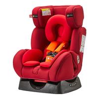 好孩子(gb)儿童座椅可坐可躺高速汽车用宝宝婴儿正反安装座椅0-7岁 【高速带气囊】红橙色CS729