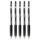 百乐 Juice LJU-10EF 按动中性笔 黑色 0.5mm 5支装