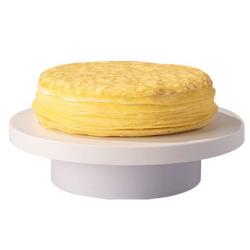 七鲜私厨 榴莲40% 榴莲千层蛋糕  榴莲千层450g 蛋糕×1、刀叉盘×1 450g