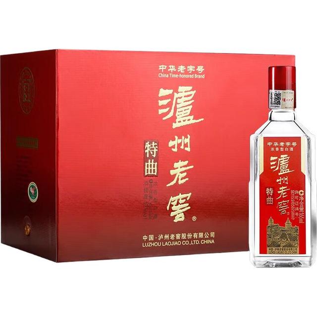 LUZHOULAOJIAO 泸州老窖 特曲 52%vol 浓香型白酒 165ml*6瓶
