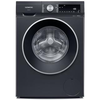 SIEMENS 西门子 iQ300 曜石黑系列10公斤滚筒洗衣机全自动 智能除渍 强效除螨 变频节能 防过敏