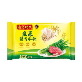 湾仔码头 韭菜猪肉水饺 1.32kg
