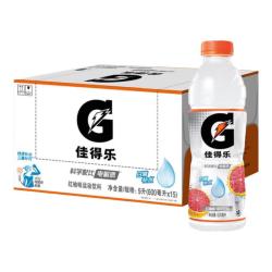 百事 补充电解质运动饮料红柚味 600mlx15瓶