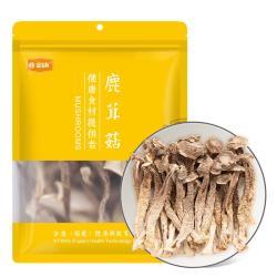 金唐 鹿茸菇200g 原色无硫山珍菌菇干货 炒菜煲汤火锅食材