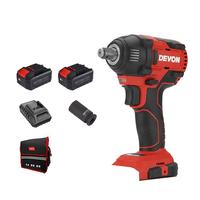 DEVON 大有 5733-Li-20S2 PLUS 锂电冲击调扭扳手 架子工款 4.0A双电版