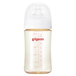 贝亲 自然实感第3代PRO系列 AA194 PPSU奶瓶 330ml LL 9月+