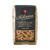 La Molisana茉莉莎娜全麦螺丝形意大利面 500g 意大利 低脂低盐高蛋白西餐轻食 全麦螺丝形 500g