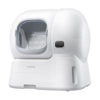 移动端、京东百亿补贴：霍曼 CS106 智能猫砂盆 白色 舱内106L+集便盒容量12L