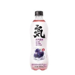元气森林 夏黑葡萄味气泡水 480mL*15瓶  0糖0脂0卡