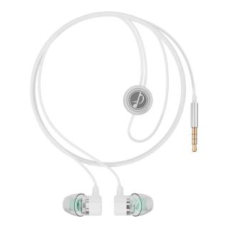 竹林鸟 夜莺Z1 3.5mm有麦版 凝霜白 HiFi有线耳机