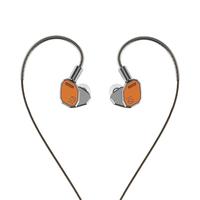 海贝音乐 Yacht10 复合振膜可换线 银橙色 3.5mm HIFI耳机