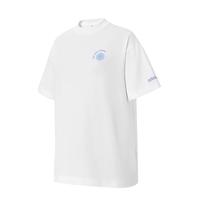 移动端、京东百亿补贴：adidas 女装夏季透气舒适潮流时尚休闲运动短袖KC4561 L  白