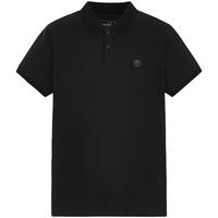 添柏岚(Timberland)男装短袖POLO衫夏季户外休闲宽松透气|A2EPM A2EPMX65/黑色 L