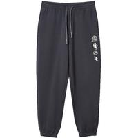 JACK&JONES/杰克琼斯 趣味印花 男士休闲运动裤 灰色 XL