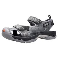 悍途（Humtto）户外春夏透气网面户外排水鞋防滑耐磨款溯溪鞋 深灰-灰色-男 43