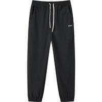 gxg.jeans男装休闲裤2024年夏季英文刺绣束脚长裤 3色可选 黑色 180/XL