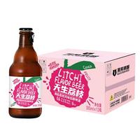 黑熊精酿 海盐荔枝风味 低醇精酿啤酒 荔枝风味啤酒 305mL 12瓶 整箱装 305ml*12瓶