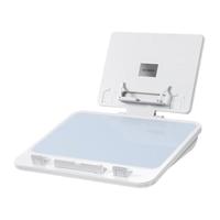 派凡 桌面小白板倾斜写字板磁吸可擦黑板儿童学习画板家用教学留言草稿备忘记事板多功能格趣桌 双层款-白色【阅读、写作业、绘画三合一/折叠收纳】