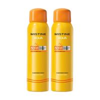 Mistine 蜜丝婷 AQUA多重防晒黄罐喷雾 SPF50 PA+++ 100ml*2
