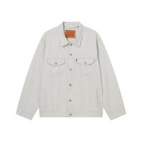 Levi's 25年春季男士时尚休闲宽松工装风夹克外套 灰白色 A5782-0066 M
