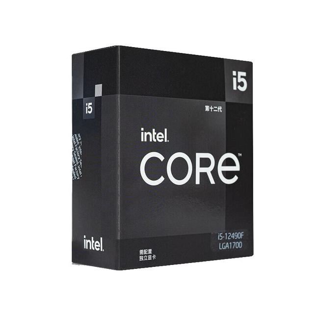 英特尔 酷睿 i5-12490F CPU 4.6GHz 6核12线程