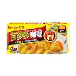 好侍 百梦多咖喱块原味 200g 日式块状咖喱调味料4-8人份