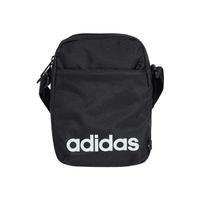 adidas斜挎运动包男女春季阿迪达斯JE8341 黑色/白色 NS