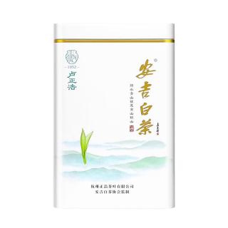 卢正浩安吉白茶明前 2025新茶绿茶茶叶安吉核心产区特级 100g*1罐