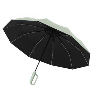 全自动环扣雨伞男士便携折叠伞加大加厚加固防晒