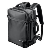 日本SANWA多功能双肩包男士商务电脑通勤公务包多隔夹层业务办公