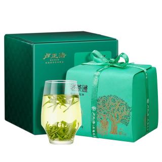 卢正浩 龙井明前特级 2025新茶绿茶茶叶钱塘产区百年树种老茶蓬纸包 纸包250g