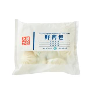 吴大娘鲜肉包子800g 10个装 早餐包子馒头半成品 生鲜速冻面点 速食食品 鲜肉包子800g10只