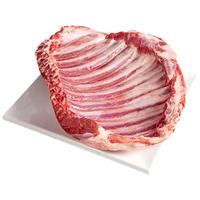 伊民康洋 宁夏滩羊肉生鲜原切无脊羔羊肋排 净重2斤 清真食品 源头直发 无脊羔羊肋排2斤