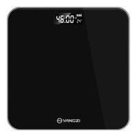 扬子电子秤 体重秤 充电款人体秤称重精准减肥高精度智能人体运动落地称重小型家用 曜石黑/高精准体重秤