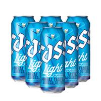 CASS/凯狮 淡爽 啤酒 4度 500mL 6罐 淡爽 听装