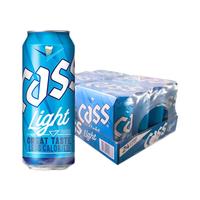 凯狮 4度淡爽黄啤白啤混合 500mL*24罐 整箱装