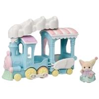 Sylvanian Families森贝儿家族 松软云朵游行火车套装 过家家女孩玩具玩偶套装
