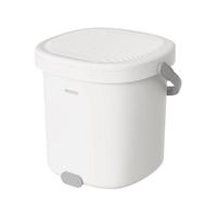 意可可 水桶手提式带盖宿舍洗漱桶儿童泡脚桶塑料小水桶E24146标配