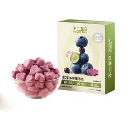 不二宝贝 水果VC溶豆18g搭配婴幼儿童冻干米饼6个月以上宝宝零辅食 双口味组合