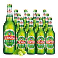TSINGTAO 青岛啤酒 经典10度啤酒 600ml*12瓶