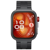华为 WATCH FIT 4 Pro 智能手表 44.5mm 曜石黑 氟橡胶表带（北斗、GPS、血氧）