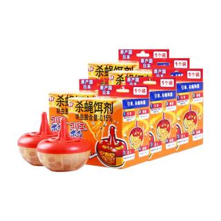 安速 杀蝇饵剂 苍蝇果蝇小飞虫可行驱杀诱捕器放置有效引诱 杀蝇饵剂6个装