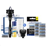  Schick/舒适 智能调压保湿 男士剃须刀 剃须泡沫 刀头盖 刀套  1刀架10刀头