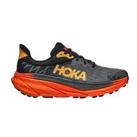 HOKA ONE ONE男女款春季挑战者7全地形款跑鞋CHALLENGER 7轻盈透气缓震 城堡灰/火红色-男 42