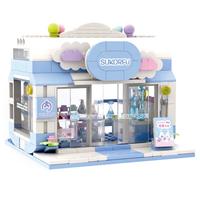  ZHEGAO/哲高 治愈系街景 拼装积木