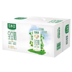 豆本豆 全豆豆奶250ml*20盒植物蛋白饮料学生奶儿童营养早餐奶饮品礼盒