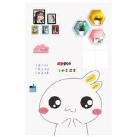 飞博士90*150cm软白板墙贴不伤墙可移除磁性小白板办公写字板挂式磁力黑板家用可擦儿童涂鸦墙纸