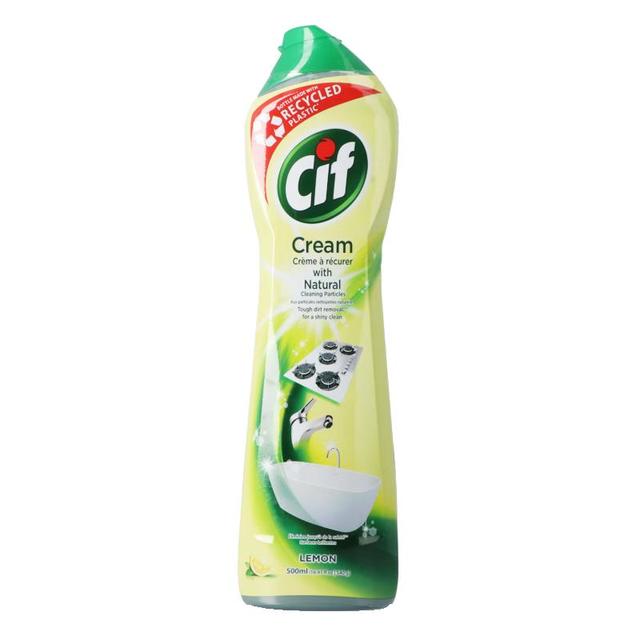 Cif 多功能清洁乳 厨房强力去污液 柠檬香 500ml