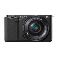 SONY 索尼 ZV-E10 APS-C画幅 微单相机 黑色 E PZ 16-50mm F3.5 OSS 变焦镜头 单头套机