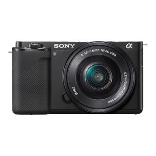 SONY 索尼 ZV-E10 APS-C画幅 微单相机 黑色 E PZ 16-50mm F3.5 OSS 变焦镜头 单头套机